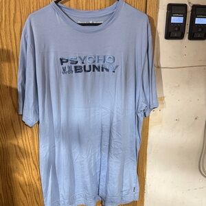 Psycho Bunny Light Blue Short Sleeve Tee